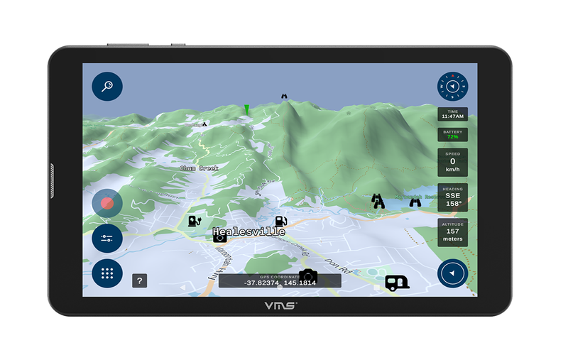 3DX portable offroad GPS