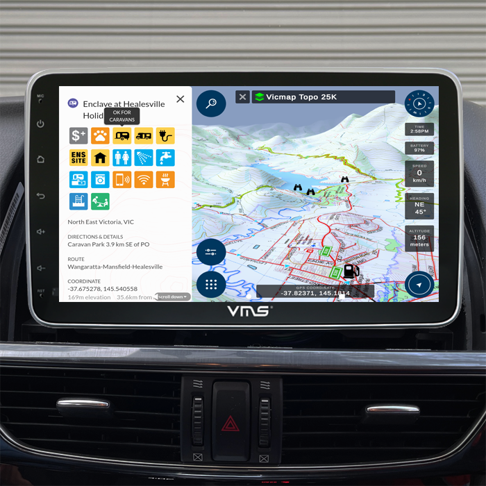 3DR InDash Offroad GPS (Unit only, add suitable wiring loom set sep