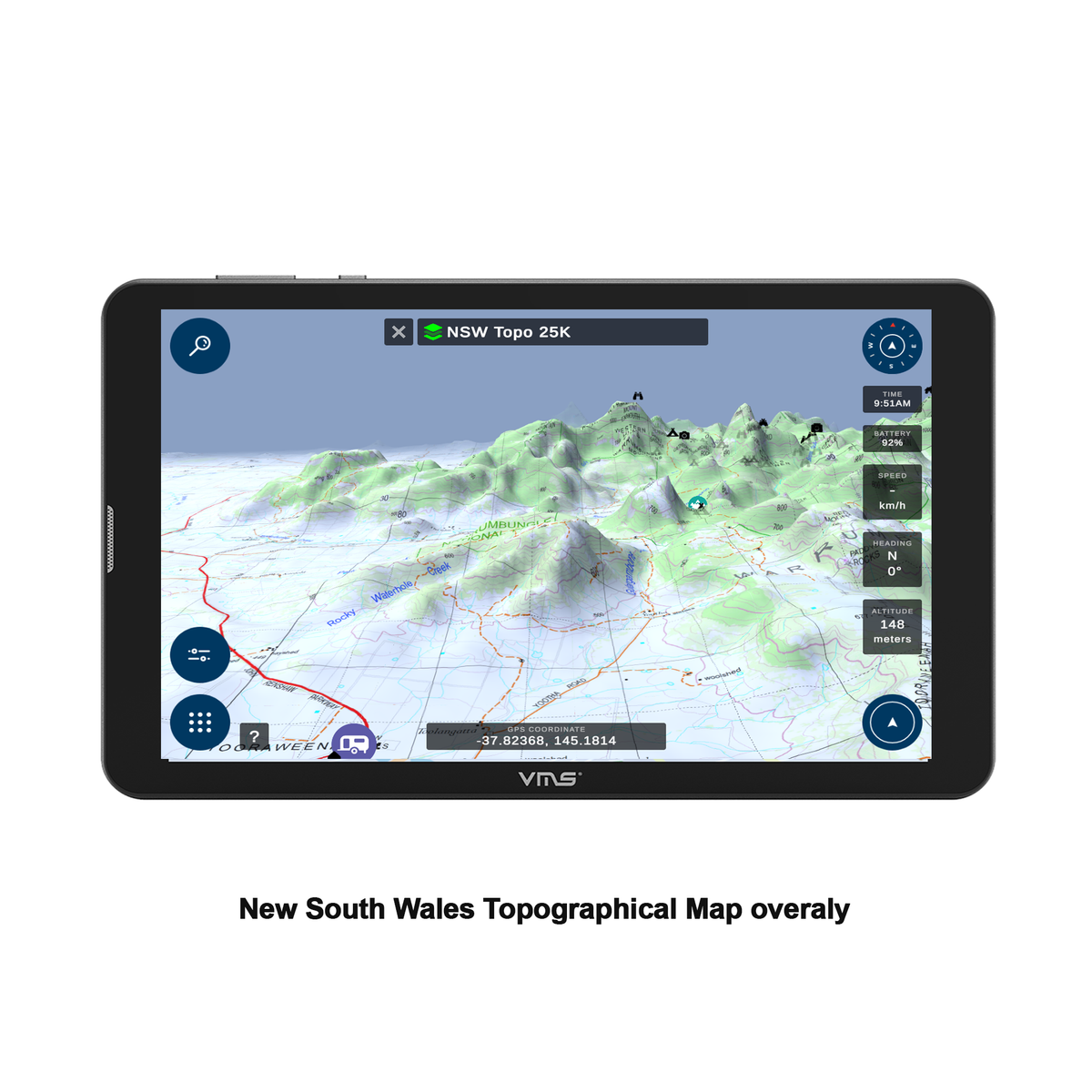 nsw topo