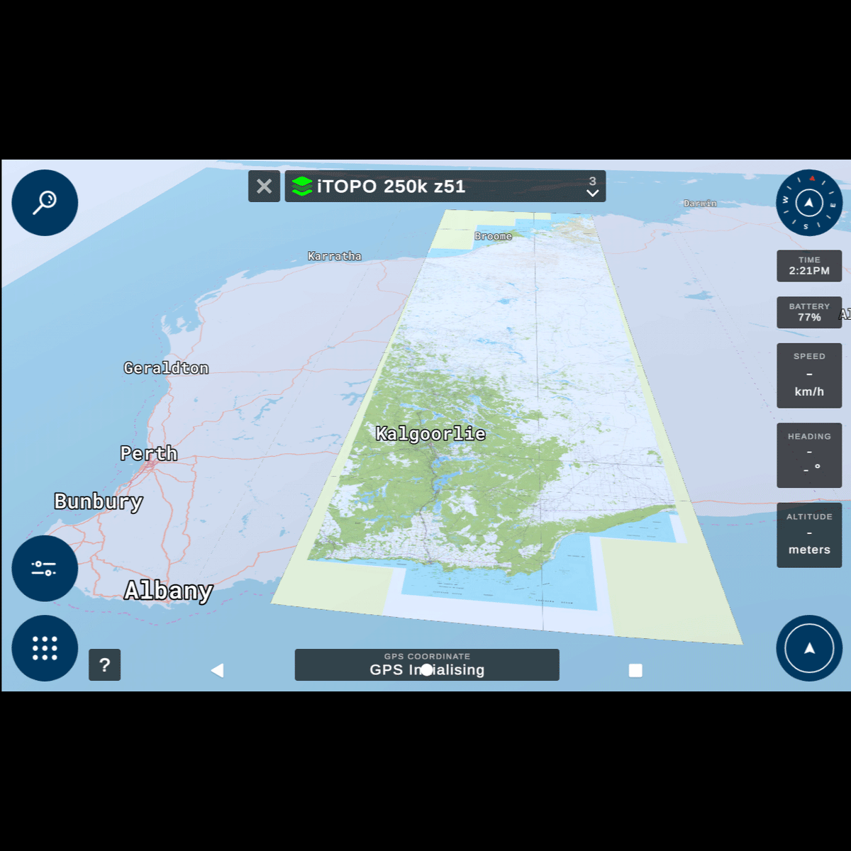 3DX iTopo maps- Zone 51 and Zone 52 (free)