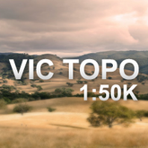 VIC Topo 1:50k Maps - P3303-1001